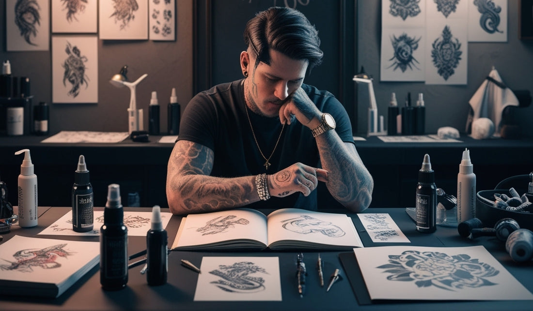 How to Beat Creative Block as a Tattoo Artist: Unlocking Your Artistic Potential-photo1- GG Workshop