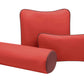 Customized vinyl tattoo pillow set, including armrests and pillows for clients, perfect for tattoo sessions.