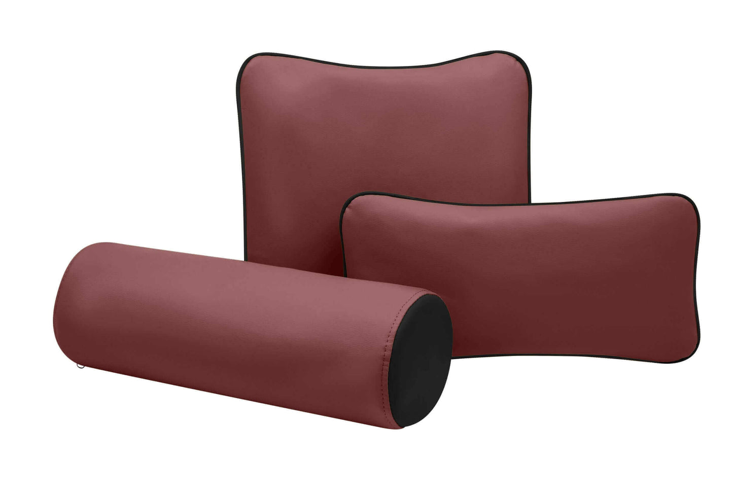 Customized tattoo pillow set including armrest for tattoo, vinyl tattoo pillow, and tattoo pillow pack for clients.