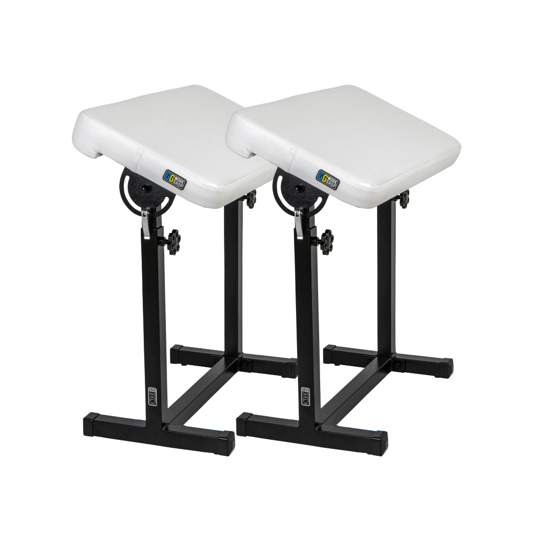 Pair of adjustable vinyl tattoo armrests - perfect tattoo arm rest set, including armrest for tattoos, tattoo pillow for clients, and tattoo pillow pack.