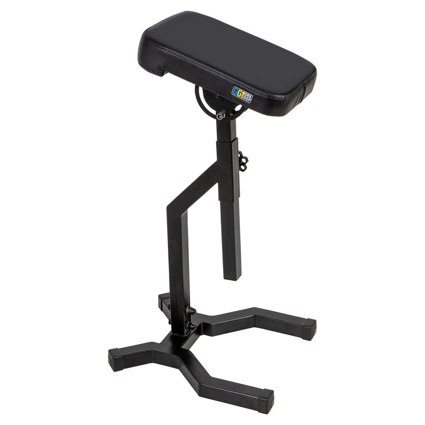 Adjustable tattoo armrest with vinyl tattoo pillow for clients, essential armrest for tattoo sessions, tattoo pillow set for comfort.